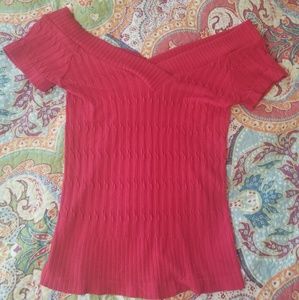 Off the shoulder top